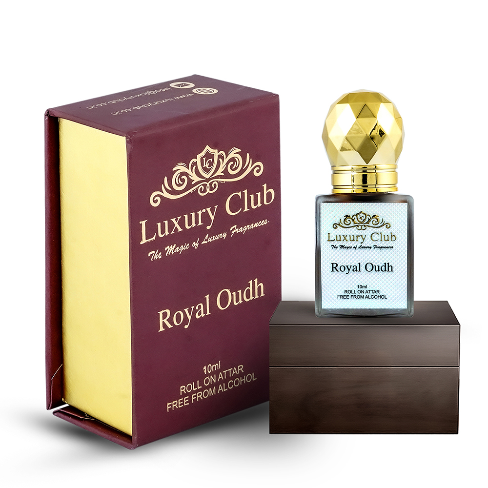 2 Pcs Royal Oudh Attar & Perfume Gift Set