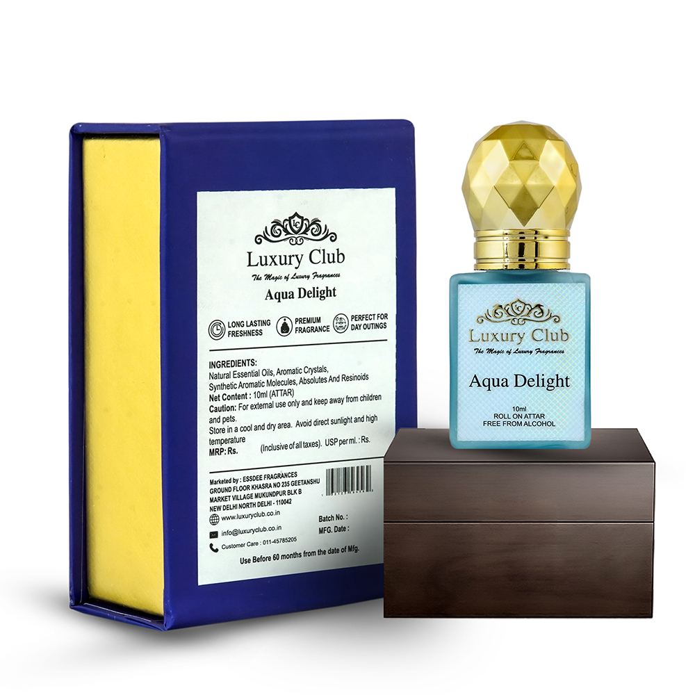 2 Pcs Aque Delight & Royal Oudh Attar Set