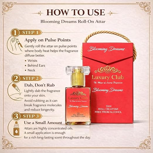 Blooming Dreams Roll on Attar